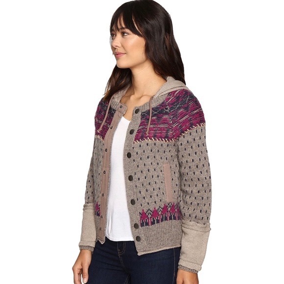 NWT Free People On My Way Hoodie Sweater - Picture 3 of 8